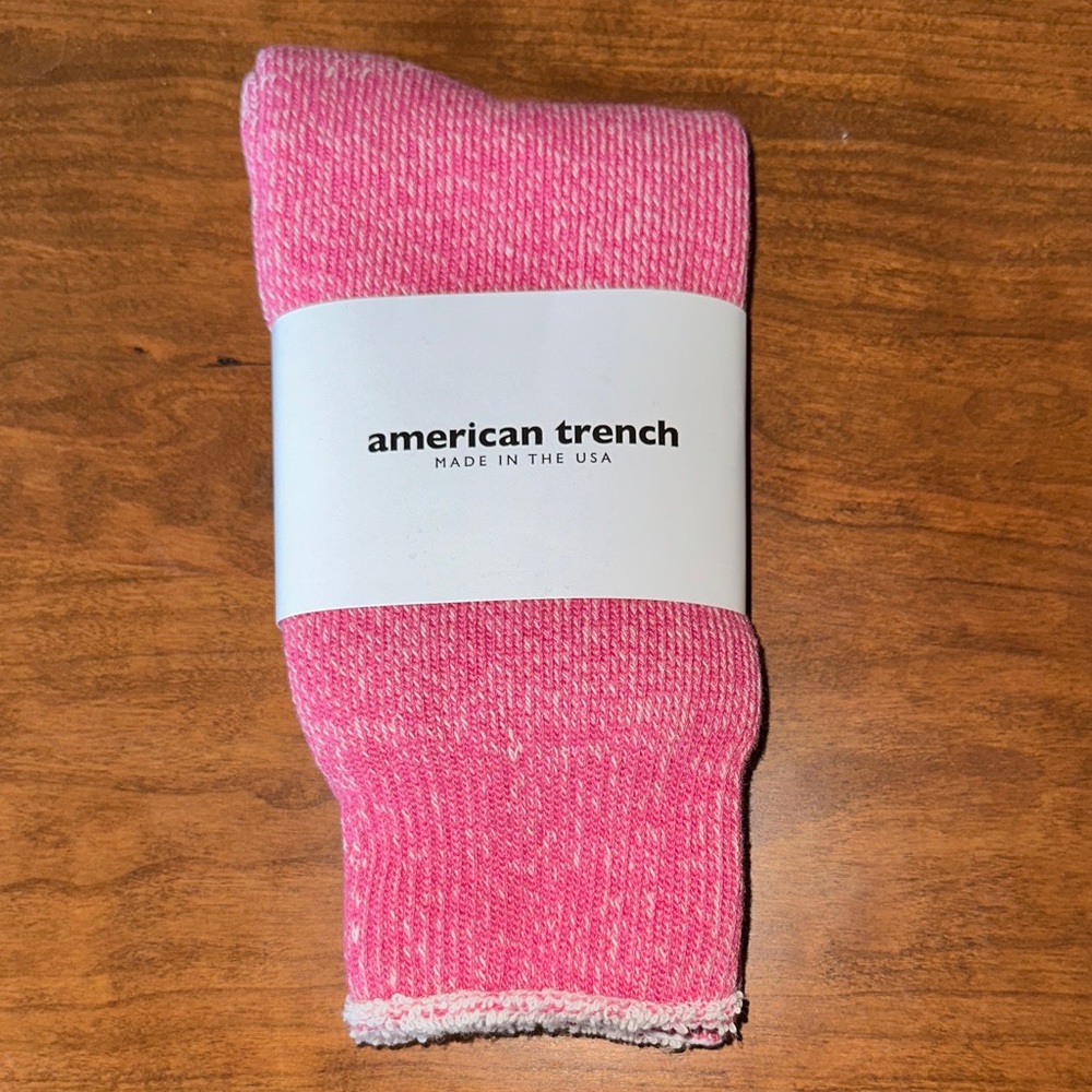 Free People American Trench Rose Sweatshirt Crew Socks NWT - Picture 4 of 9